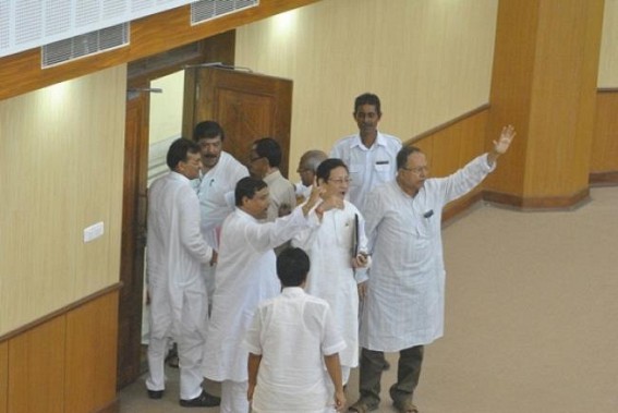  Monsoon assembly session: Opposition members stage walk out   